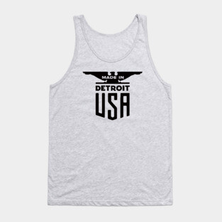 Made in Detroit retro logo Tank Top