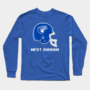 West Canaan Coyotes Pixel Long Sleeve T-Shirt