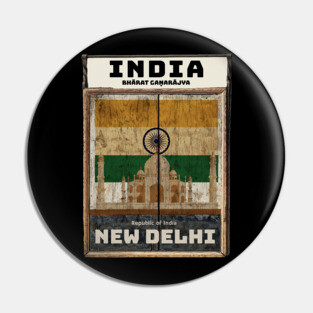 make a journey to India Pin