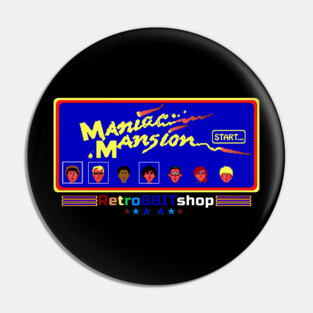 Maniac Mansion Pin
