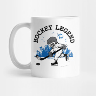 Bigfoot Hockey Legend Mug