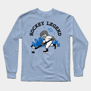 Bigfoot Hockey Legend Long Sleeve T-Shirt
