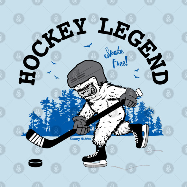 Bigfoot Hockey Legend by SaucyMittsHockey