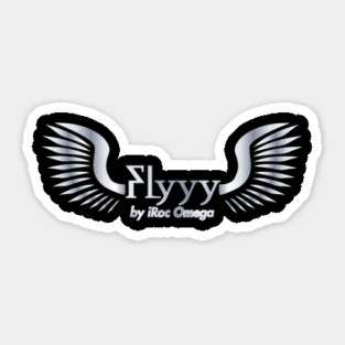 Flyyy Warrior Wings Sticker