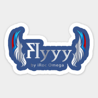 Flyyy Warrior Wings ll Sticker