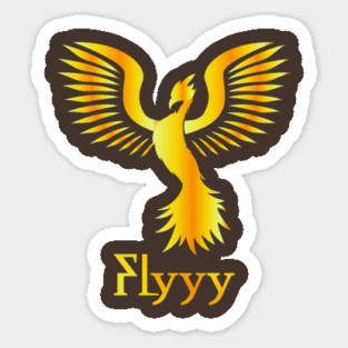The Flyyyest One Sticker