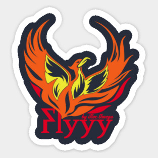 Flyyy by iRoc Omega Classic Sticker