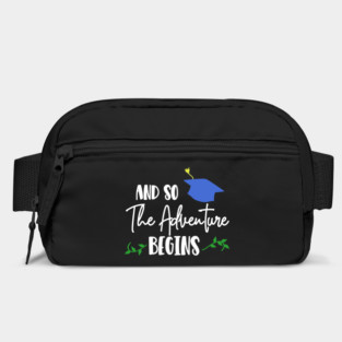 And So The Adventure Begins Graduation Bag