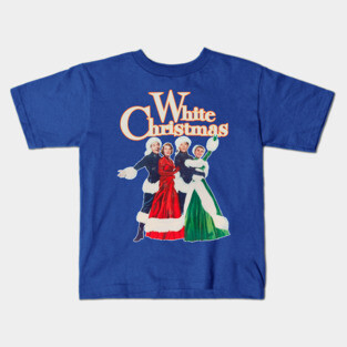 White Christmas 1954 Holiday Classic Movie - Vintage Christmas Kids T-Shirt