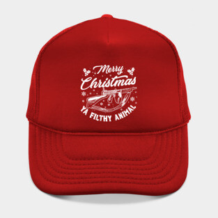 Merry christmas ya filthy animal! Hat