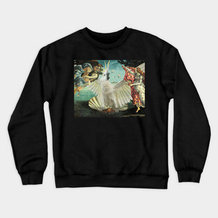 Birth of a Cockatoo Crewneck Sweatshirt