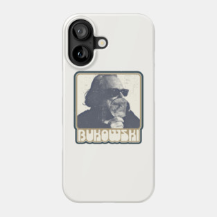 Charles Bukowski ))(( Poet and Novelist Fan Design Phone Case