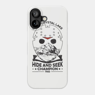 Camp Crystal Lake Hide and Seek Champion 1980 - vintage Phone Case