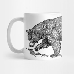 Black bear Mug