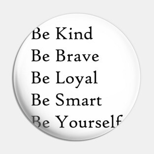Be yourself Pin