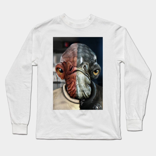 Ackbar&Raddus Long Sleeve T-Shirt by Isatonic Multiverse