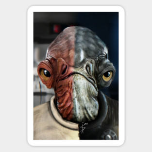 Ackbar&Raddus Sticker