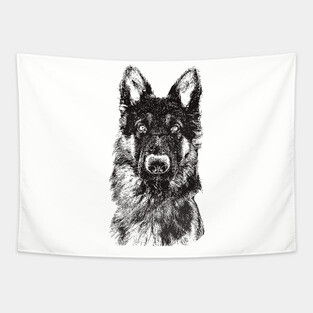 German Shepherd gift for German Shepherd Owners Tapestry