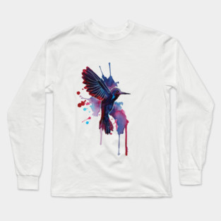 Humming Bird Long Sleeve T-Shirt