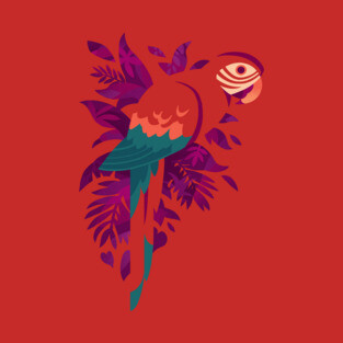 Macaw Silhouette T-Shirt