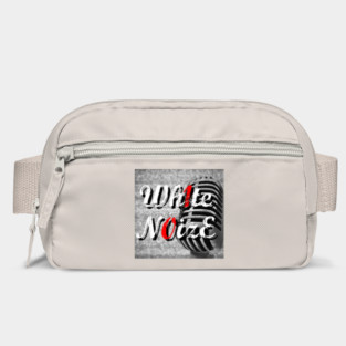 White Noize logo Bag