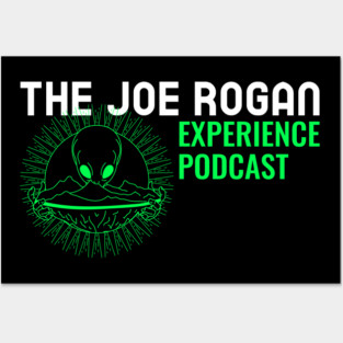 The Joe Rogan Experience Alien Podcast Posters and Art