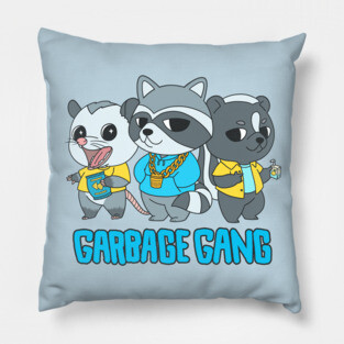 Garbage Gang Pillow