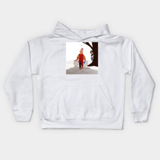 Home Alone Art Kids Hoodie