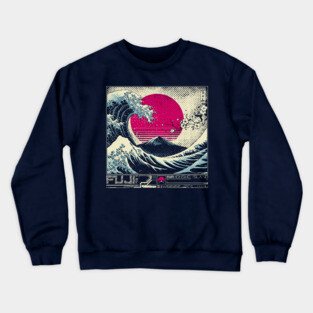Fuji Wave Crewneck Sweatshirt