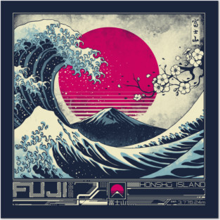 Fuji Wave Posters and Art