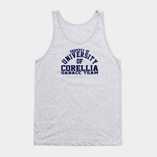 University of Corellia Sabacc Team Tank Top