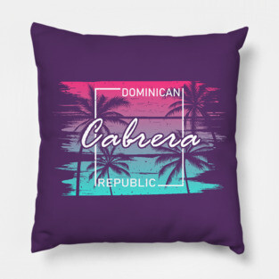 Cabrera Dominican Republic Pillow