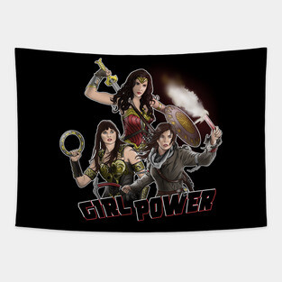 Girl Power Tapestry