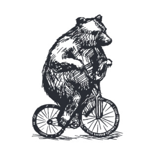 Cycling Bear T-Shirt