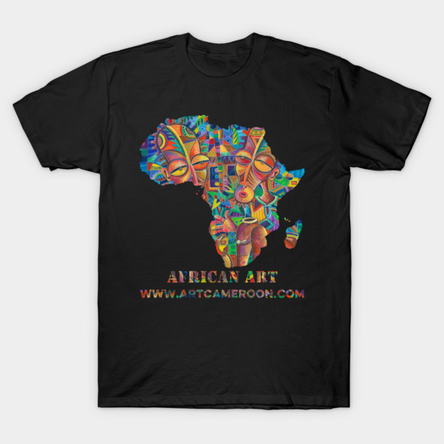 The Happy Villagers IV T-Shirt by ArtCameroon