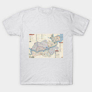 Red Dead Redemption Map T-Shirt