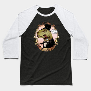 Tea Rex Baseball T-Shirt