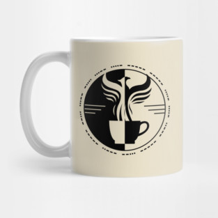 Amelia Logo Black Mug