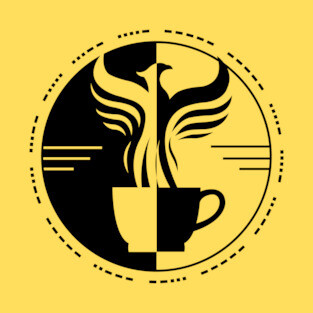 Amelia Logo Black T-Shirt