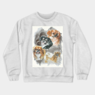 Tibetan Spaniel Medley Crewneck Sweatshirt