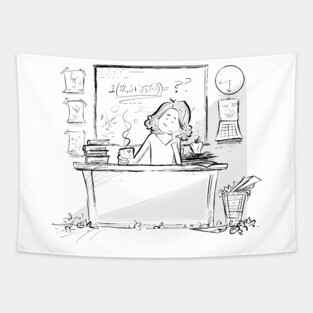 Happy Teacher Tapestry