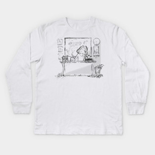 Happy Teacher Kids Long Sleeve T-Shirt