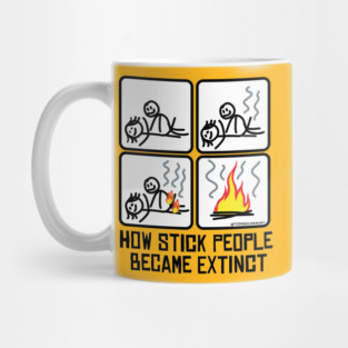STICK PEOPLE EXTINCT Mug