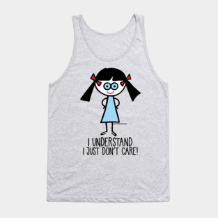 UNDERSTAND DON'T CARE Tank Top