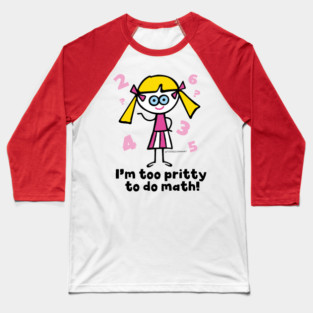 PRITTY MATH Baseball T-Shirt