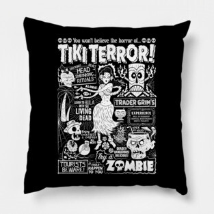 Tiki Terror! Pillow