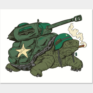 Turtle Tank Posters and Art