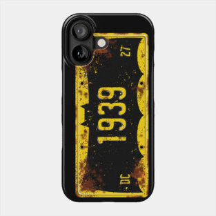 Antique Bat Plate (weathered) Phone Case