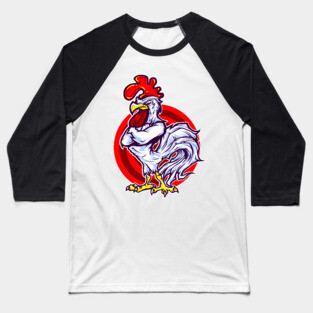 Rooster Baseball T-Shirt