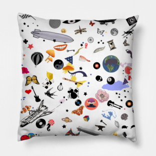 Led Zap 3 Inspired Collage Rock Music Background Tapestry Phone Case Pillow Art Pillow